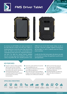FMS Driver Tablet