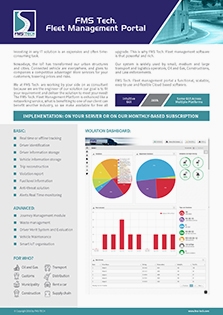 FMS Tech Fleet Management Portal