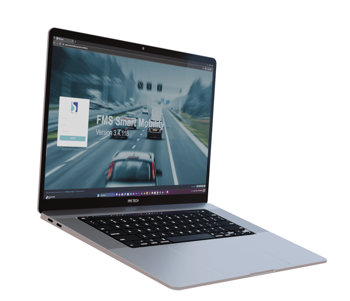 Dashboard on Laptop