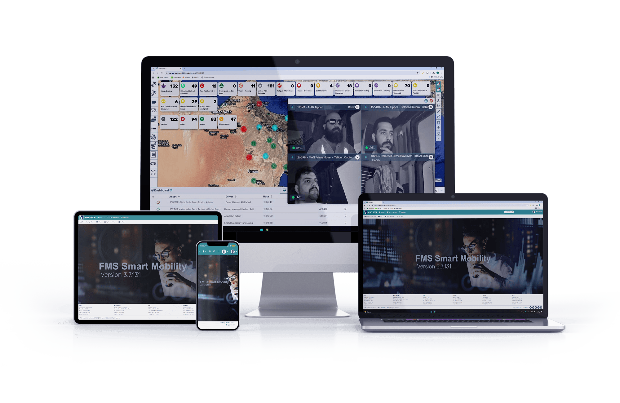FMS Tech Dashboard Devices