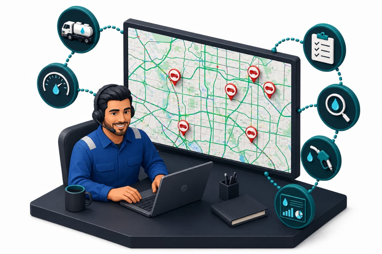 Integrated Water Tankering Management Centre with End-to-End Tracking, Control, and Compliance