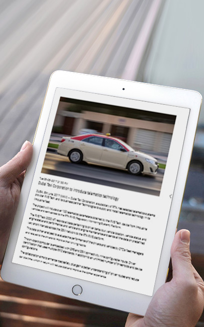 WAM Dubai: Taxi Corporation Introduces Telematics Technology