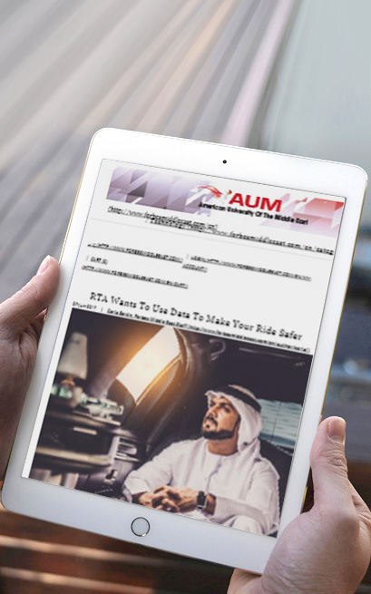 FORBES MIDDLE EAST: RTA WANTS TO USE DATA TO MAKE YOUR RIDE SAFER