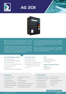 AG 2011 Data Sheet