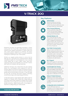 V-Track 200 Data Sheet